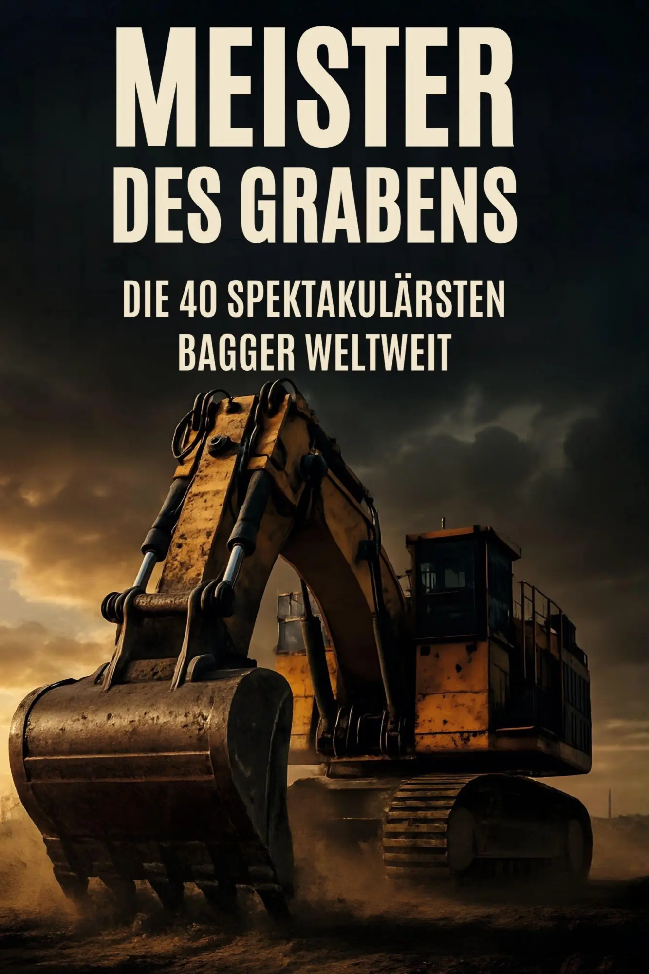 Cover: 9783695369867 | Meister des Grabens | Die 40 spektakulärsten Bagger weltweit | Bauer