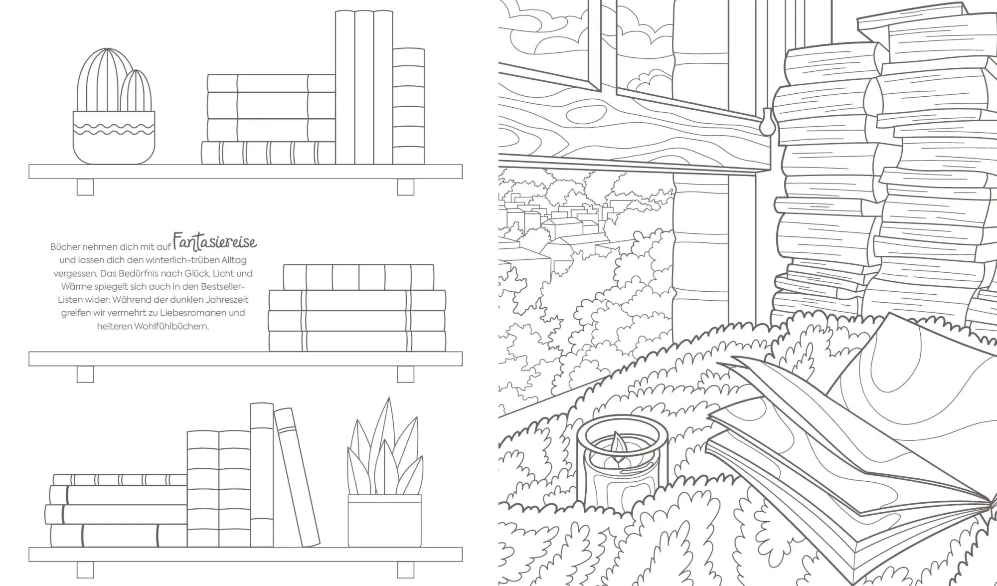 Bild: 9783745929867 | Ausmalreise Selfcare im Winter | Edition Michael Fischer | Taschenbuch