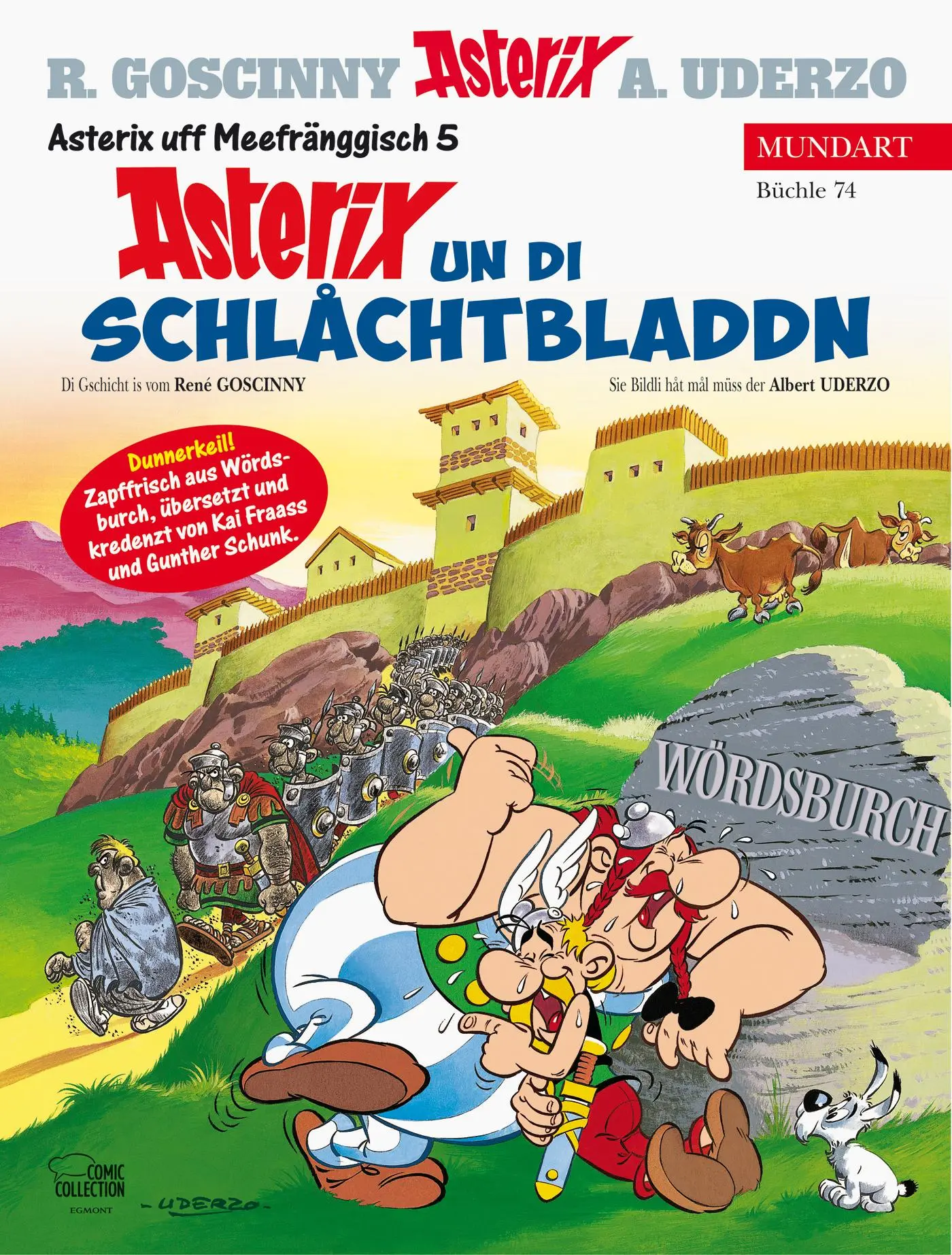 Cover: 9783770439867 | Asterix Mundart Unterfränkisch V | Asterix un di Schlåchtbladdn | Buch