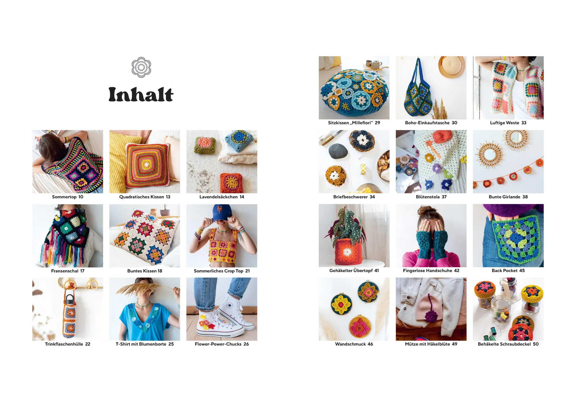 Bild: 9783809449867 | Poppige Granny Squares - echt kultig häkeln | Francoise Vauzeilles