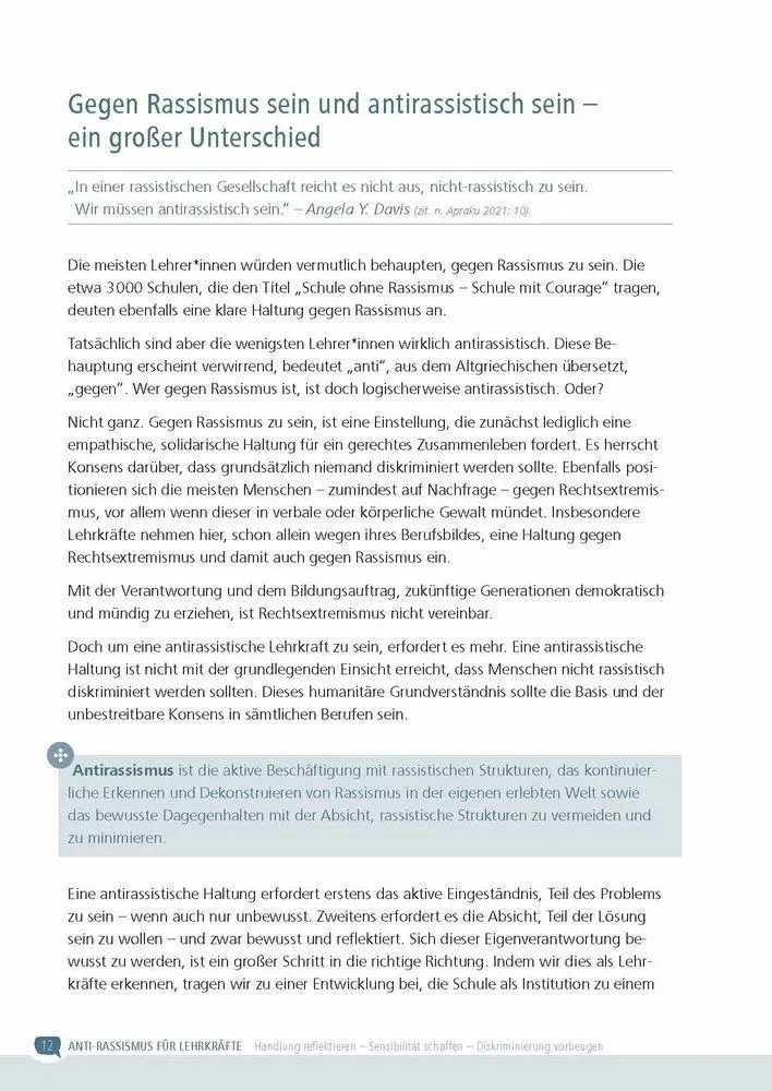 Bild: 9783834649867 | Anti-Rassismus für Lehrkräfte | Haluk Yumurtaci (u. a.) | Taschenbuch