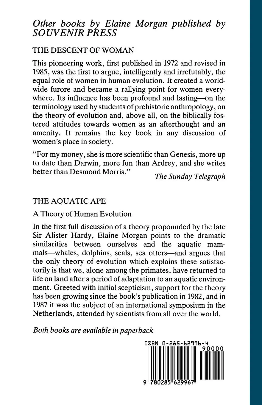Rückseite: 9780285629967 | The Scars of Evolution | Elaine Morgan | Taschenbuch | Englisch | 2000