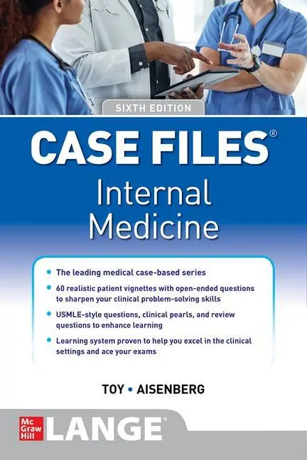 Cover: 9781260469967 | Case Files Internal Medicine, Sixth Edition | Eugene C Toy (u. a.)