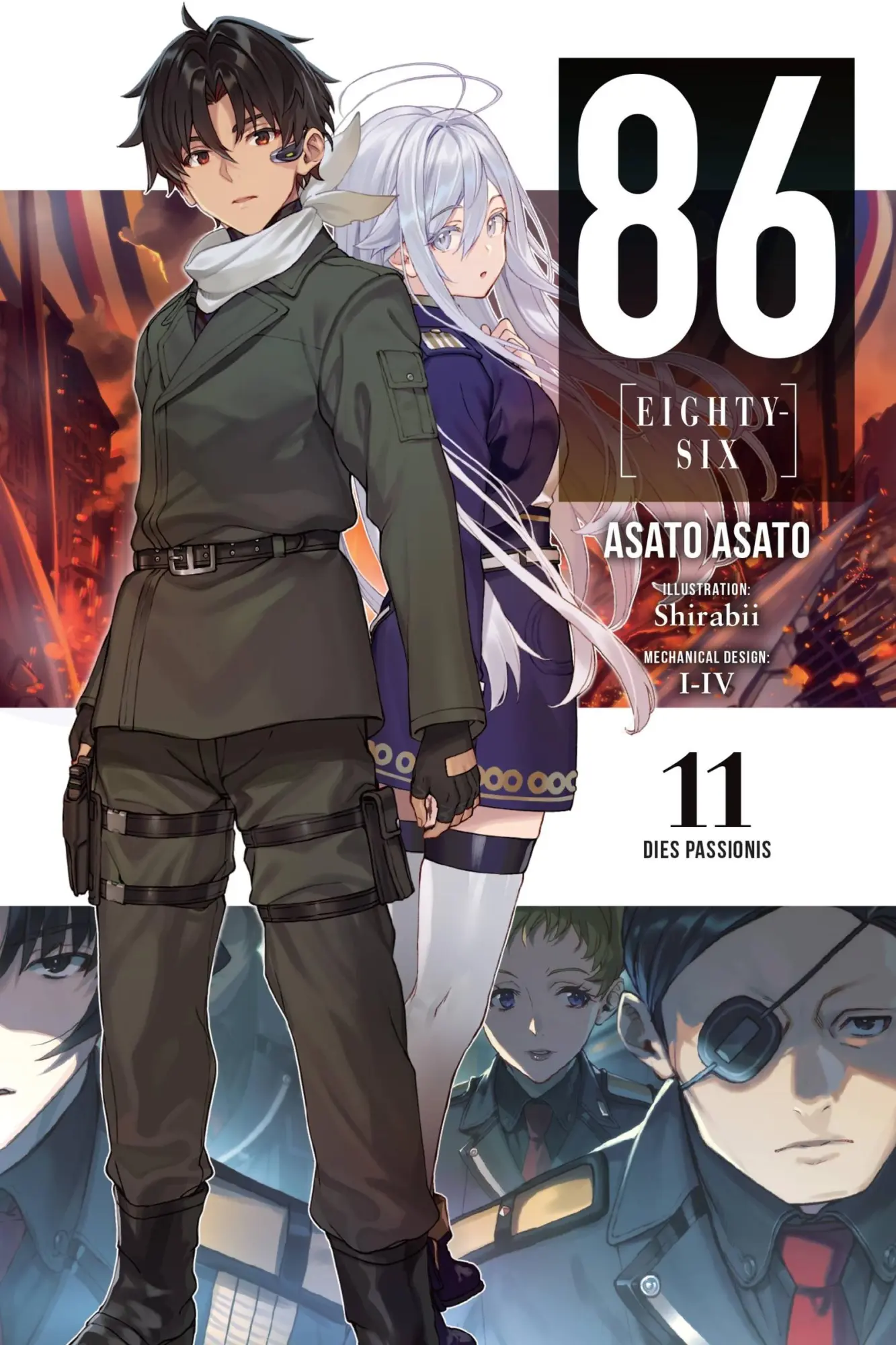 Cover: 9781975349967 | 86--Eighty-Six, Vol. 11 (Light Novel) | Dies Passionis Volume 11
