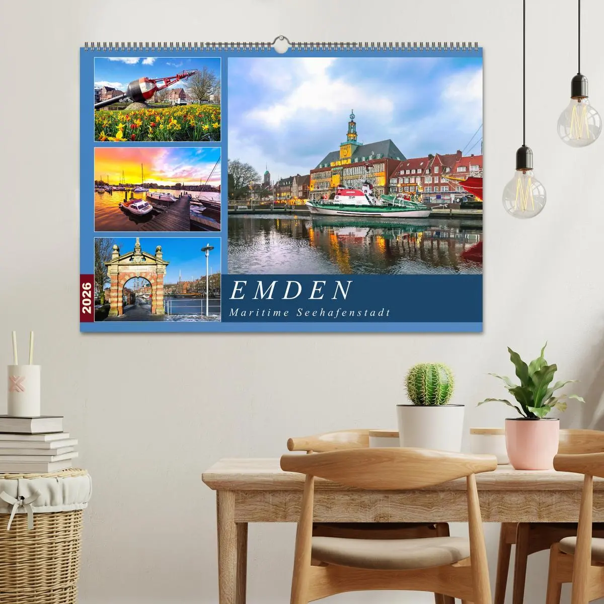 Bild: 9783457829967 | EMDEN maritime Seehafenstadt (Wandkalender 2026 DIN A2 quer),...