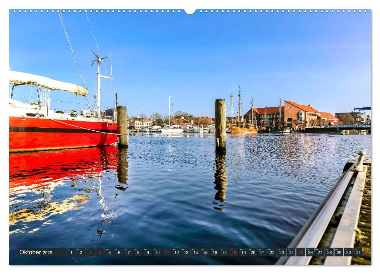Bild: 9783457829967 | EMDEN maritime Seehafenstadt (Wandkalender 2026 DIN A2 quer),...
