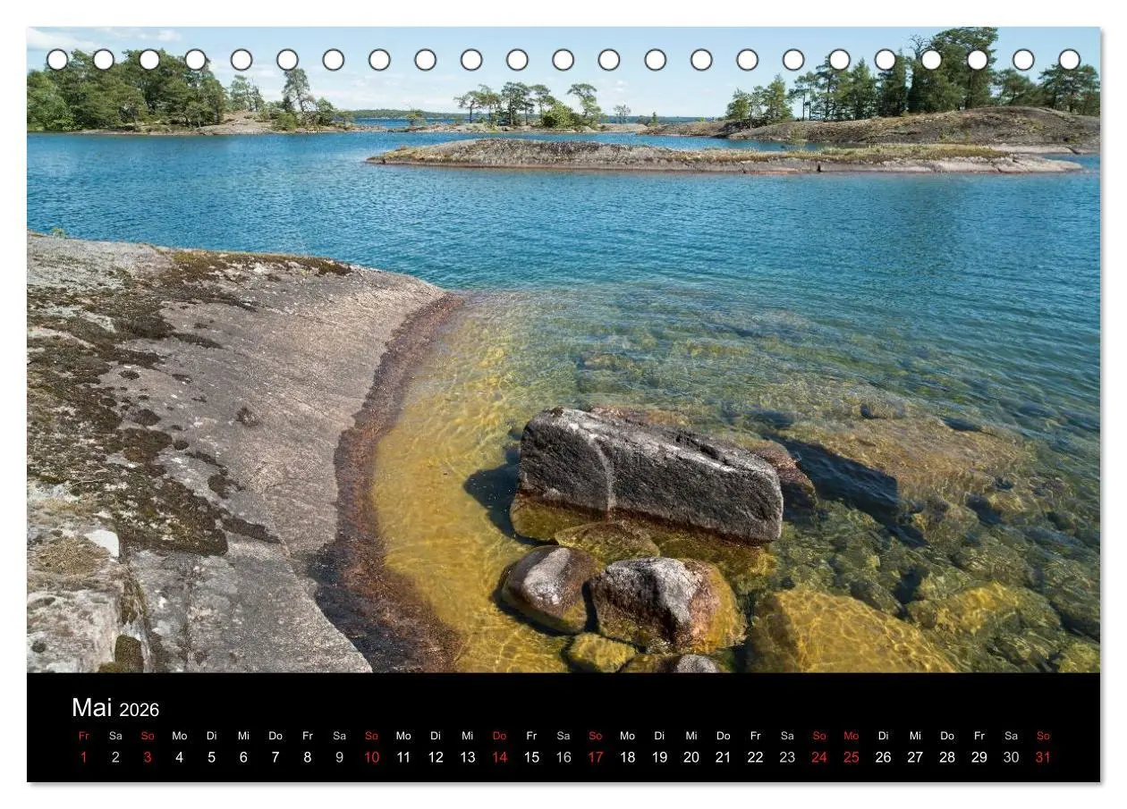 Bild: 9783457999967 | Schweden im Wechsel der Jahreszeiten (Tischkalender 2026 DIN A5...