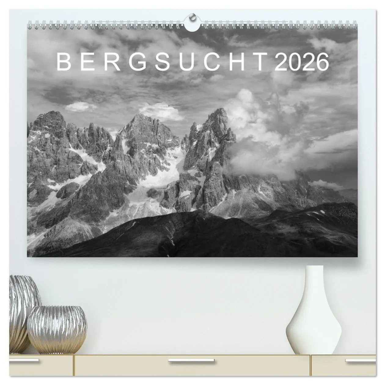 Cover: 9783516089967 | Bergsucht 2026 (hochwertiger Premium Wandkalender 2026 DIN A2...