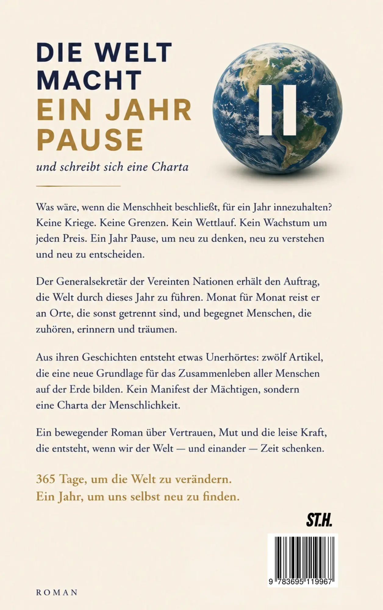 Rückseite: 9783695119967 | Die Welt macht ein Jahr Pause | und schreibt sich eine Charta | Buch
