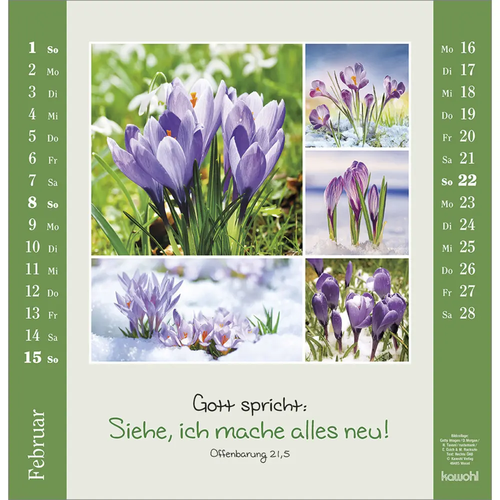 Bild: 9783754829967 | Kleine Freuden entdecken 2026 | Bildcollagen mit Mut machenden Texten