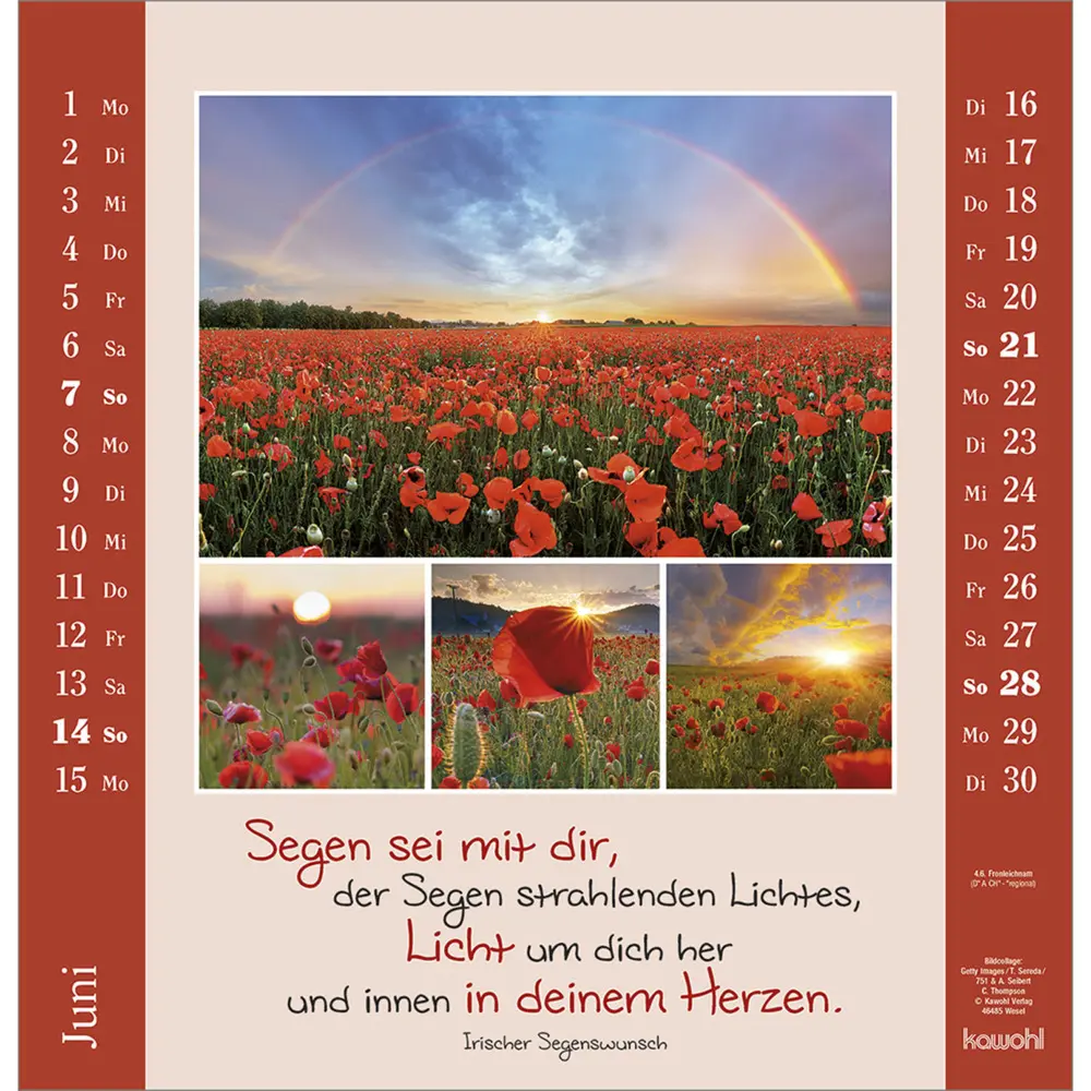 Bild: 9783754829967 | Kleine Freuden entdecken 2026 | Bildcollagen mit Mut machenden Texten
