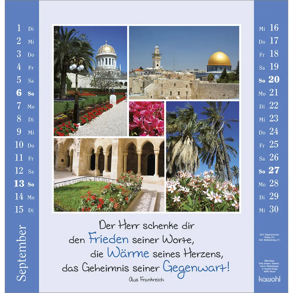 Bild: 9783754829967 | Kleine Freuden entdecken 2026 | Bildcollagen mit Mut machenden Texten