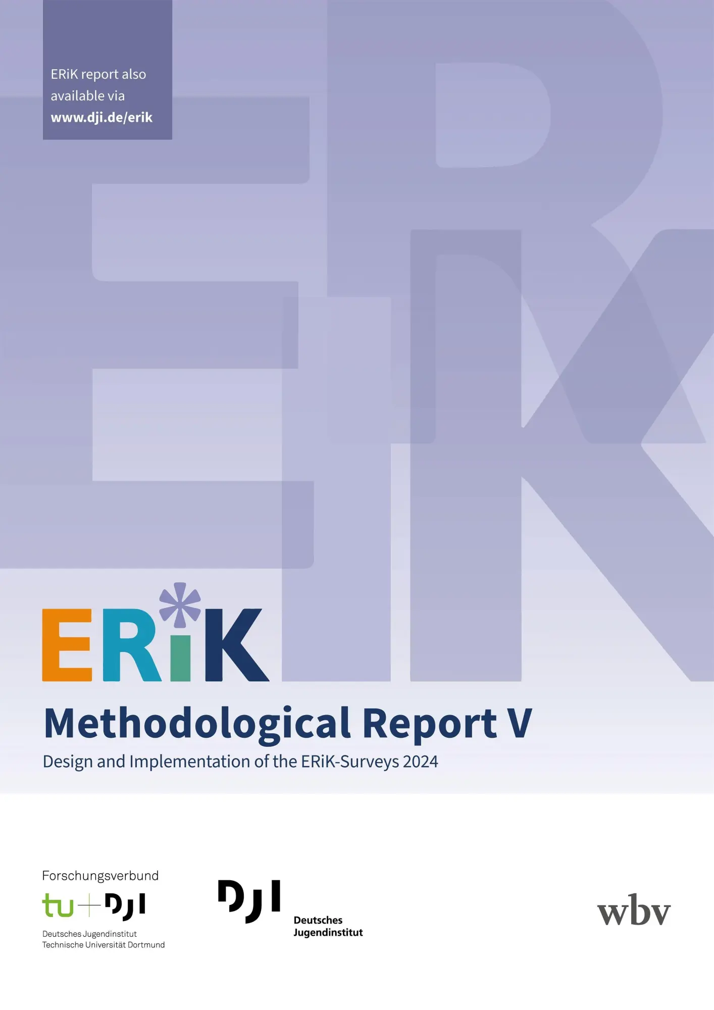 Cover: 9783763979967 | ERiK-Methodological Report V | Franz L. Classe (u. a.) | Taschenbuch