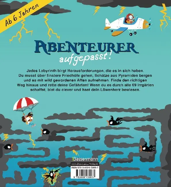 Bild: 9783809439967 | Abenteuer-Labyrinthe. Bunt und spannend. | Ab 6 Jahren | Leo Trinidad