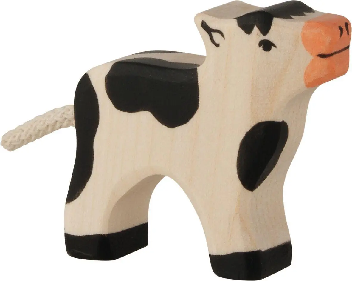 Cover: 4013594800068 | Kalb, schwarz | ca. 6 x 1,9 x 6 cm, Holz, per Stück | 80006 | Deutsch
