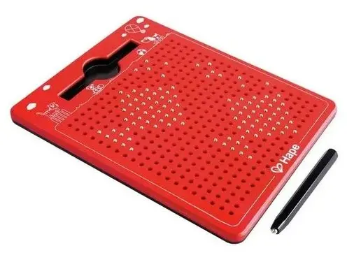 Cover: 6943478050068 | Hape E8676 - Magnetische Zeichentafel, rot, groß, ca.22x17cm | 2026