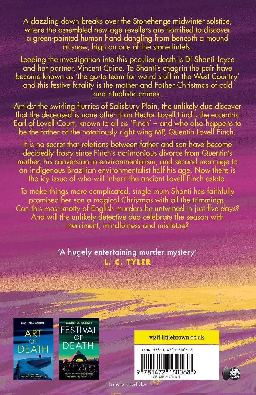 Rückseite: 9781472130068 | Solstice of Death | Laurence Anholt | Taschenbuch | Englisch | 2022