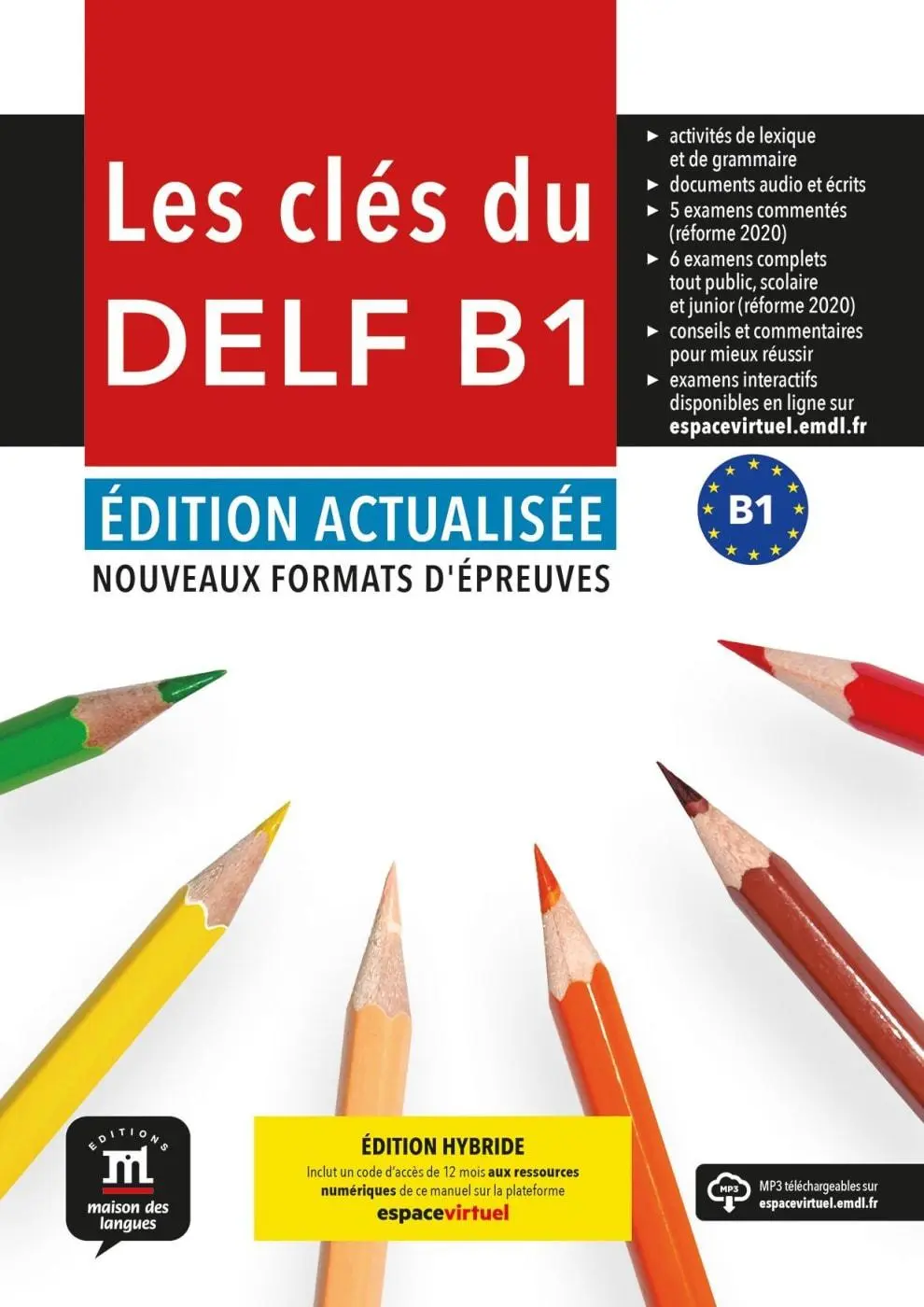Cover: 9783125290068 | Les clés du DELF B1 - Édition actualisée hybride | Taschenbuch | 2024
