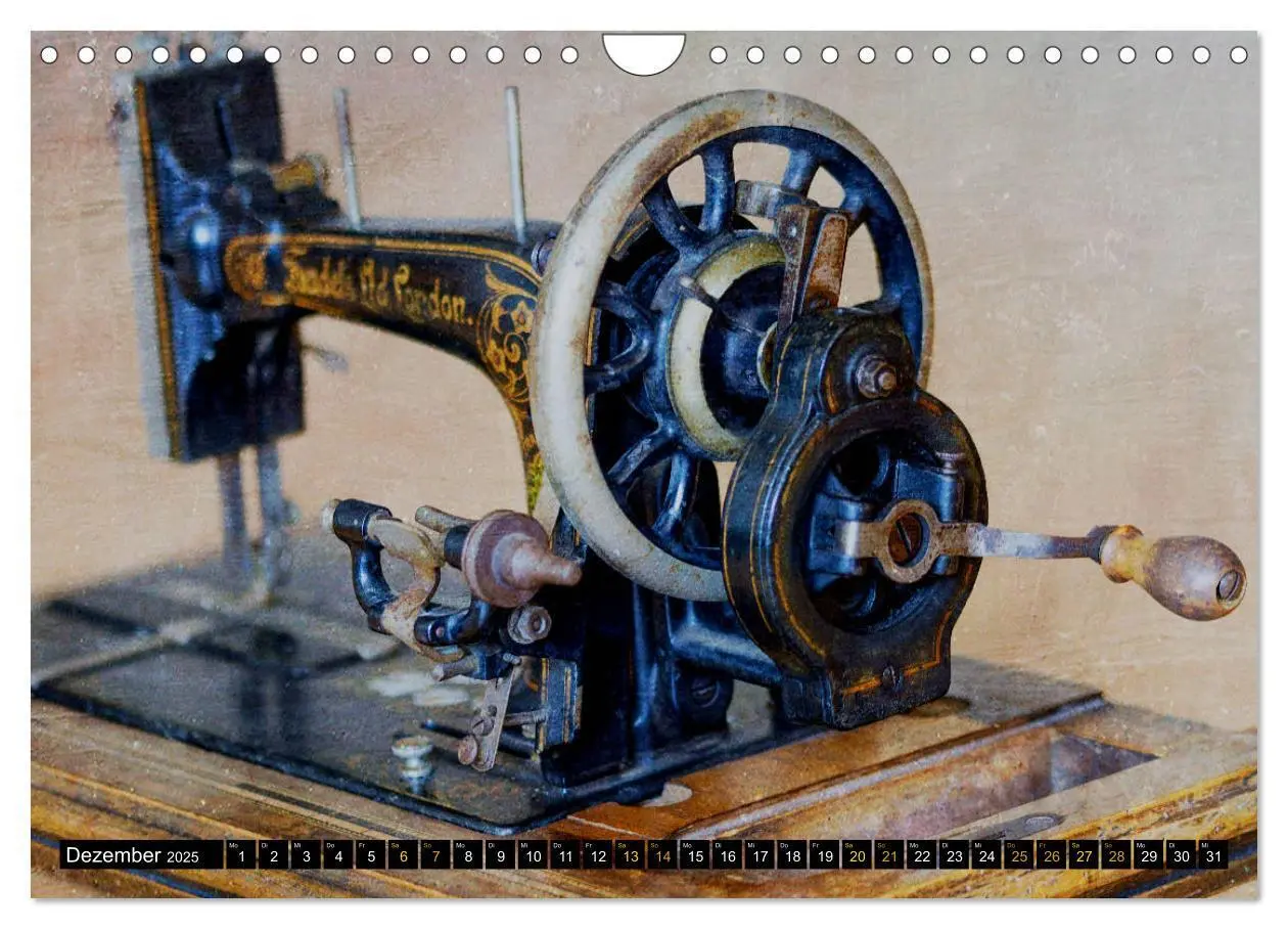 Bild: 9783435300068 | Omas Nähmaschinen (Wandkalender 2025 DIN A4 quer), CALVENDO...