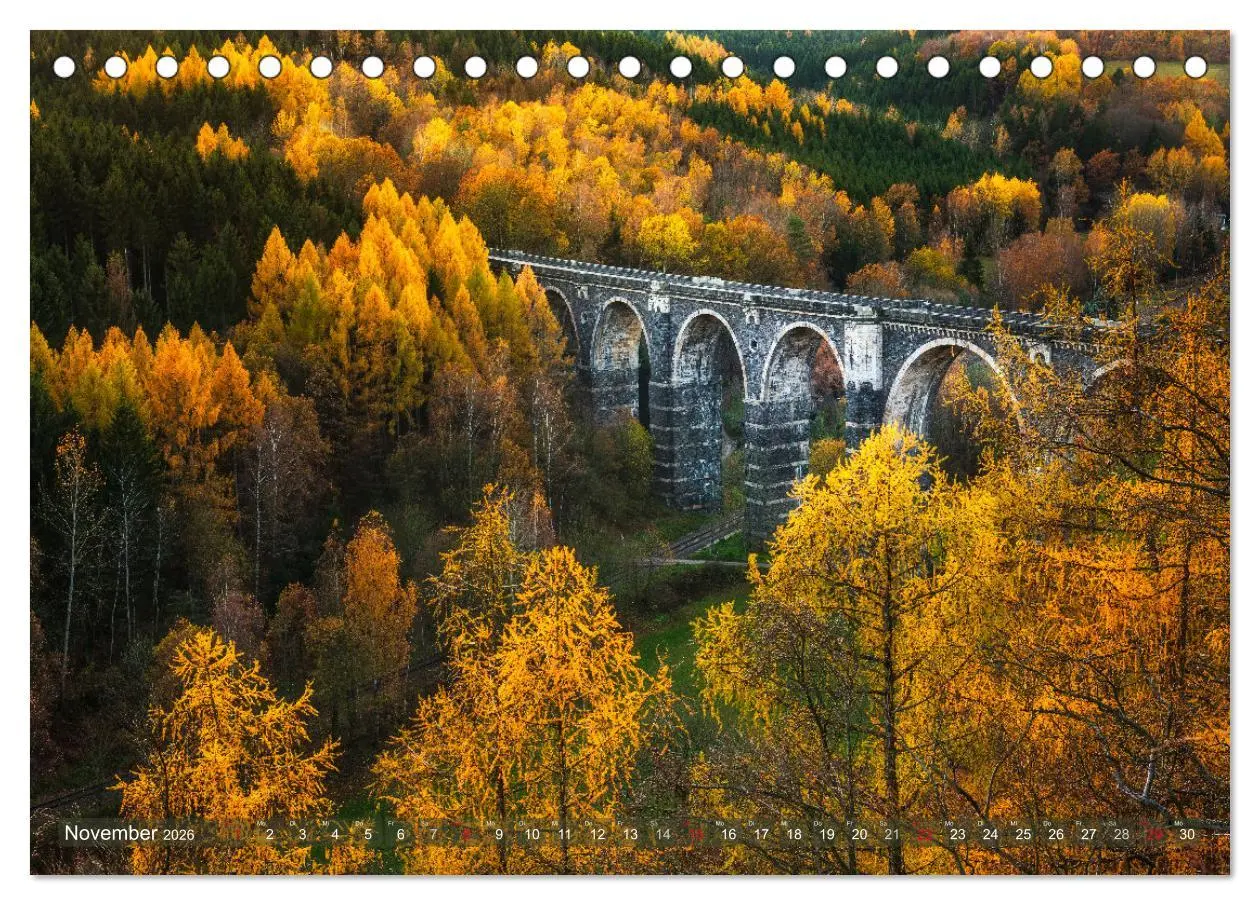 Bild: 9783457630068 | Stimmungsvolle Landschaften in Sachsen 2026 (Tischkalender 2026 DIN...