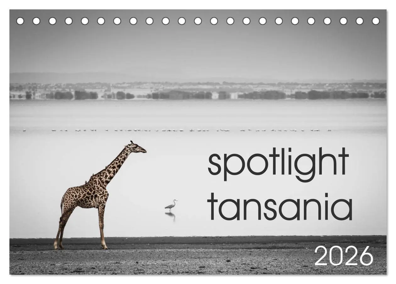 Cover: 9783457870068 | spotlight tansania (Tischkalender 2026 DIN A5 quer), CALVENDO...