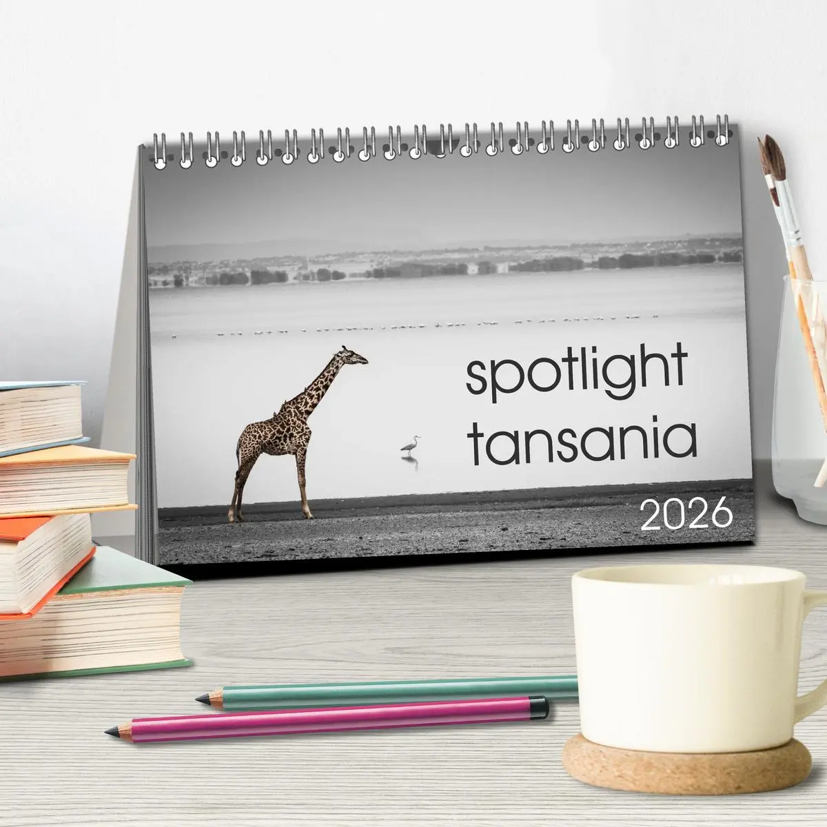 Bild: 9783457870068 | spotlight tansania (Tischkalender 2026 DIN A5 quer), CALVENDO...