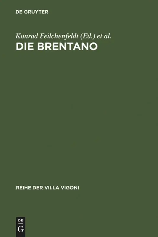 Cover: 9783484670068 | Die Brentano | Eine europäische Familie | Luciano Zagari (u. a.) | VI