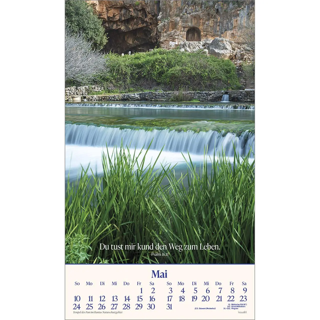 Bild: 9783754870068 | Das Heilige Land 2026 | Israel-Kalender | Willi Krebber | Kalender