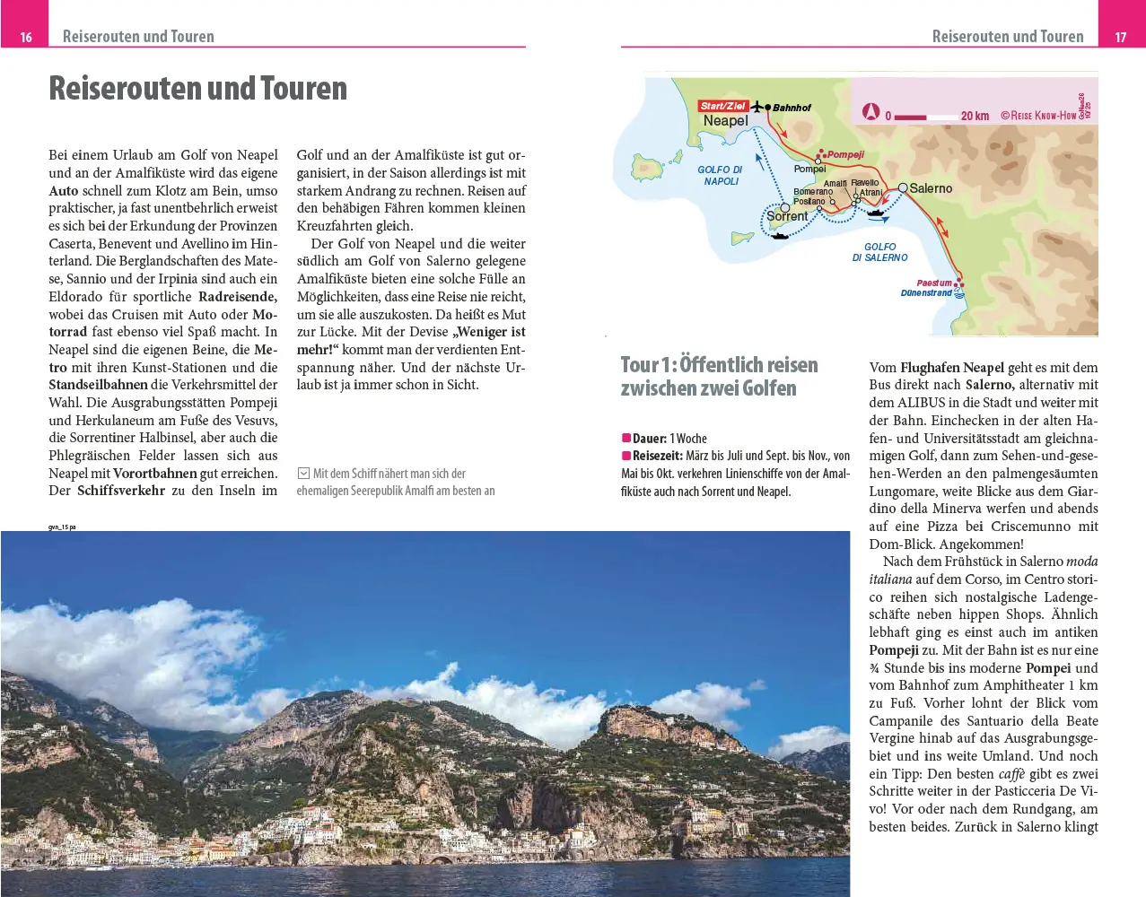 Bild: 9783831780068 | Reise Know-How Reiseführer Golf von Neapel, Amalfiküste | Peter Amann