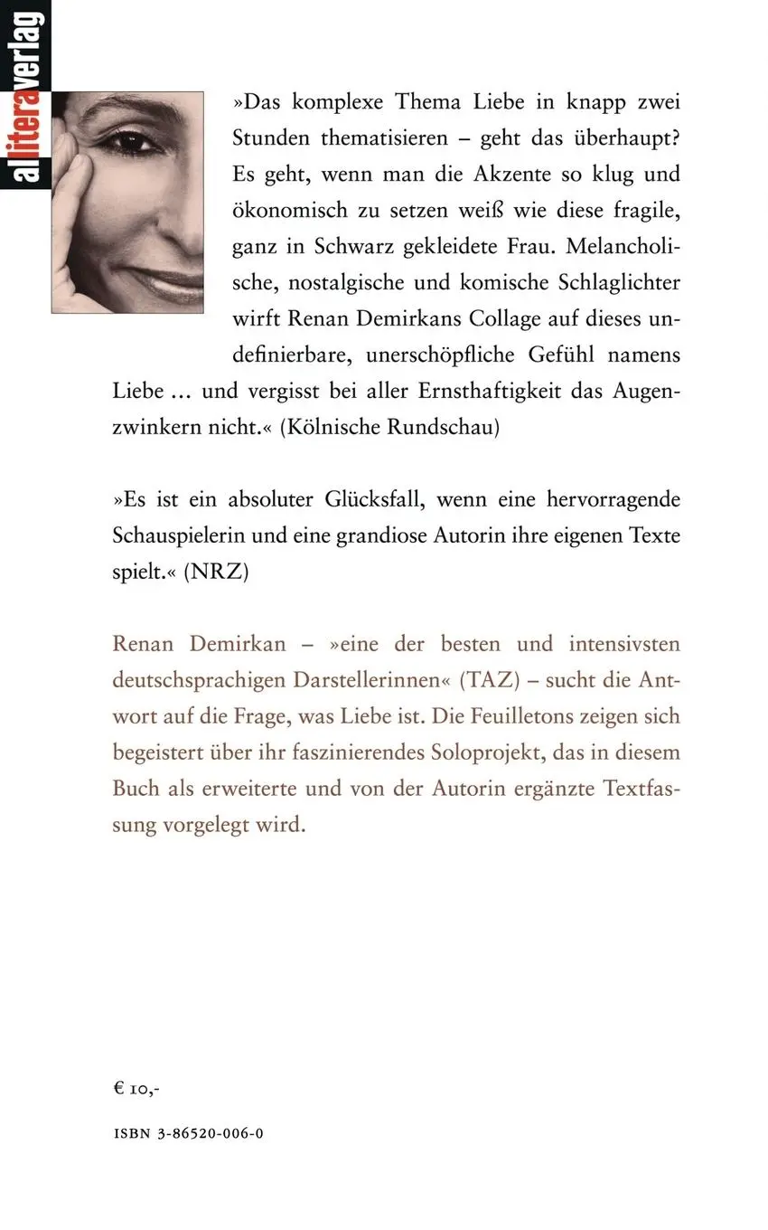 Rückseite: 9783865200068 | Über Liebe, Götter und Rasenmähen | Renan Demirkan | Taschenbuch
