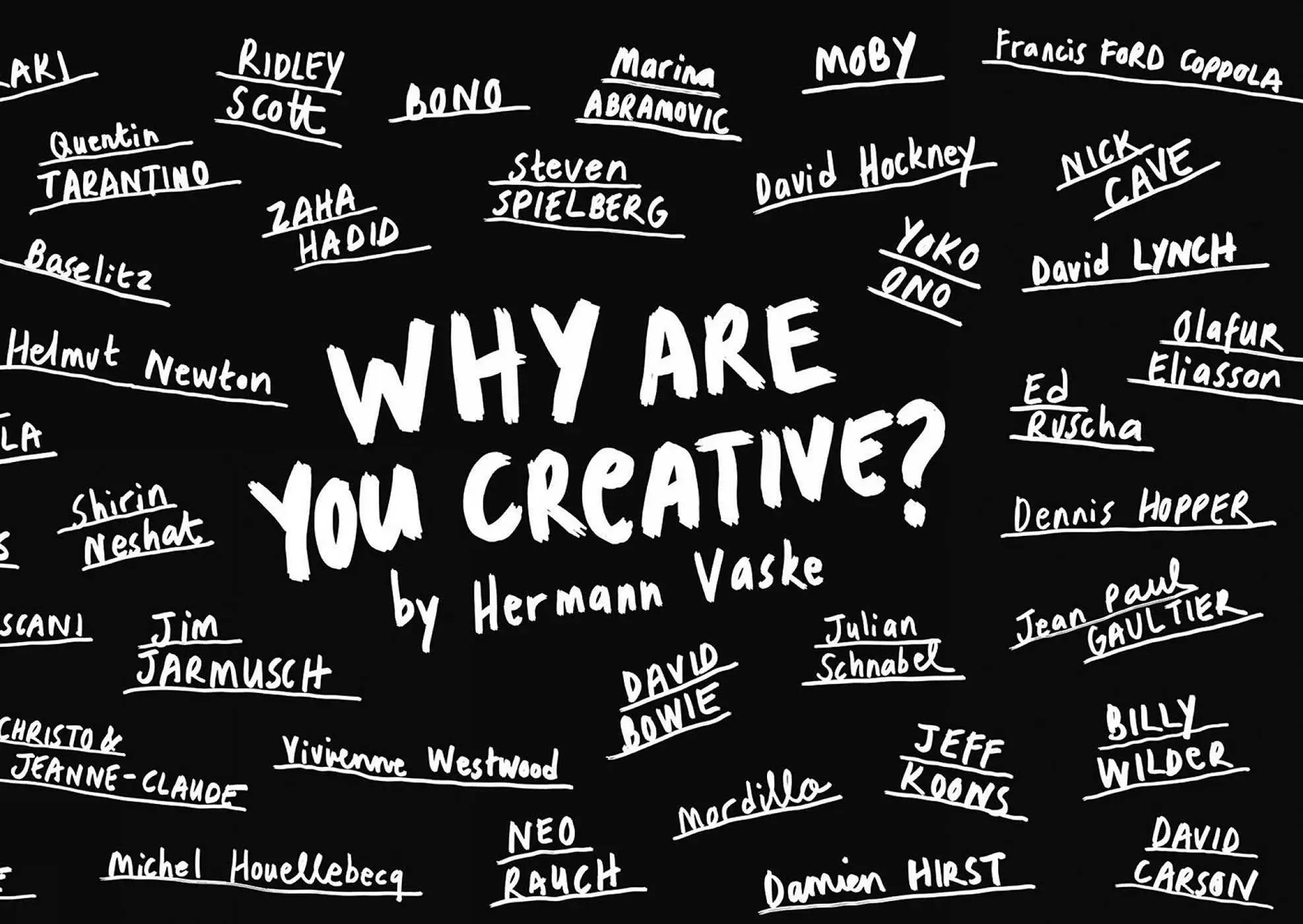Cover: 9783949070068 | Why Are You Creative? | 100 Great Answers | Hermann Vaske | Buch