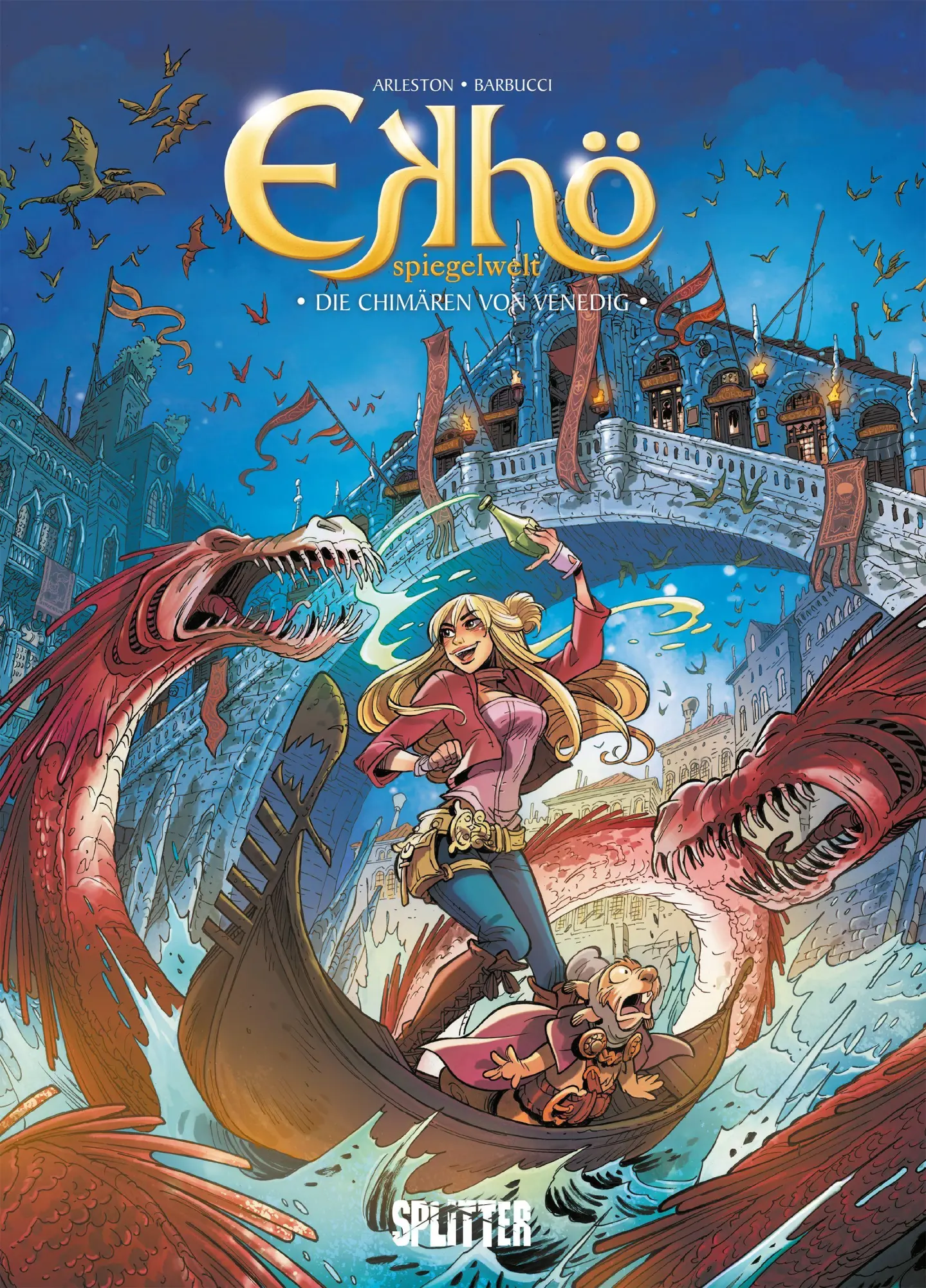 Cover: 9783987210068 | Ekhö - Spiegelwelt. Band 13 | Die Chimären von Venedig | Arleston