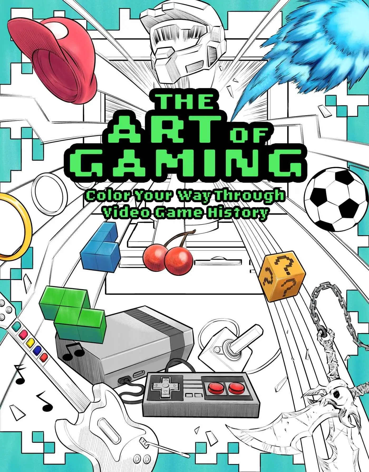 Cover: 9798337400068 | Cutscenes: A Video Game Coloring Book | Defining Moments. Reimagined.