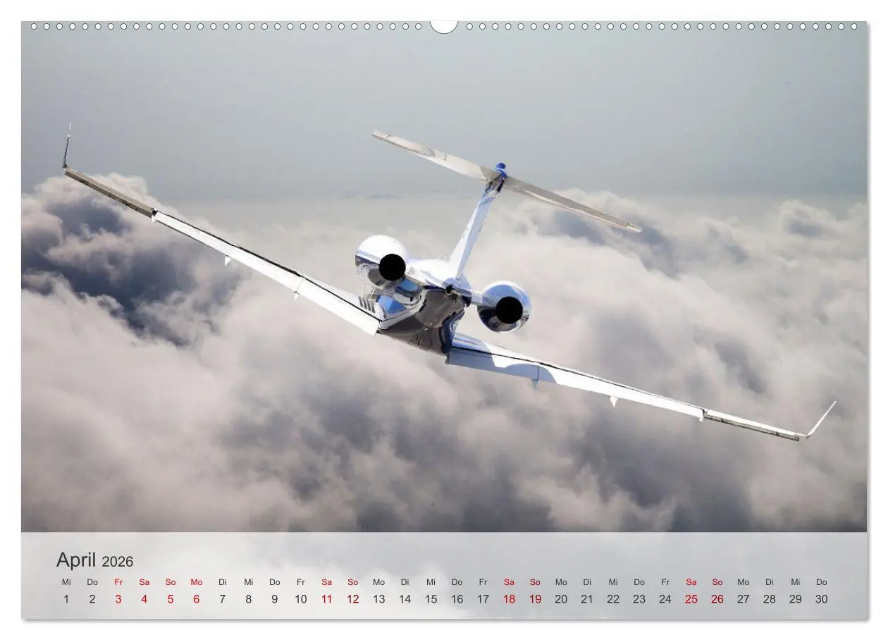 Bild: 9783457310168 | Flugzeuge über den Wolken (hochwertiger Premium Wandkalender 2026...