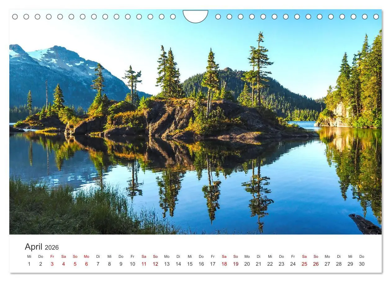 Bild: 9783457550168 | British Columbia - Faszination Kanada (Wandkalender 2026 DIN A4...
