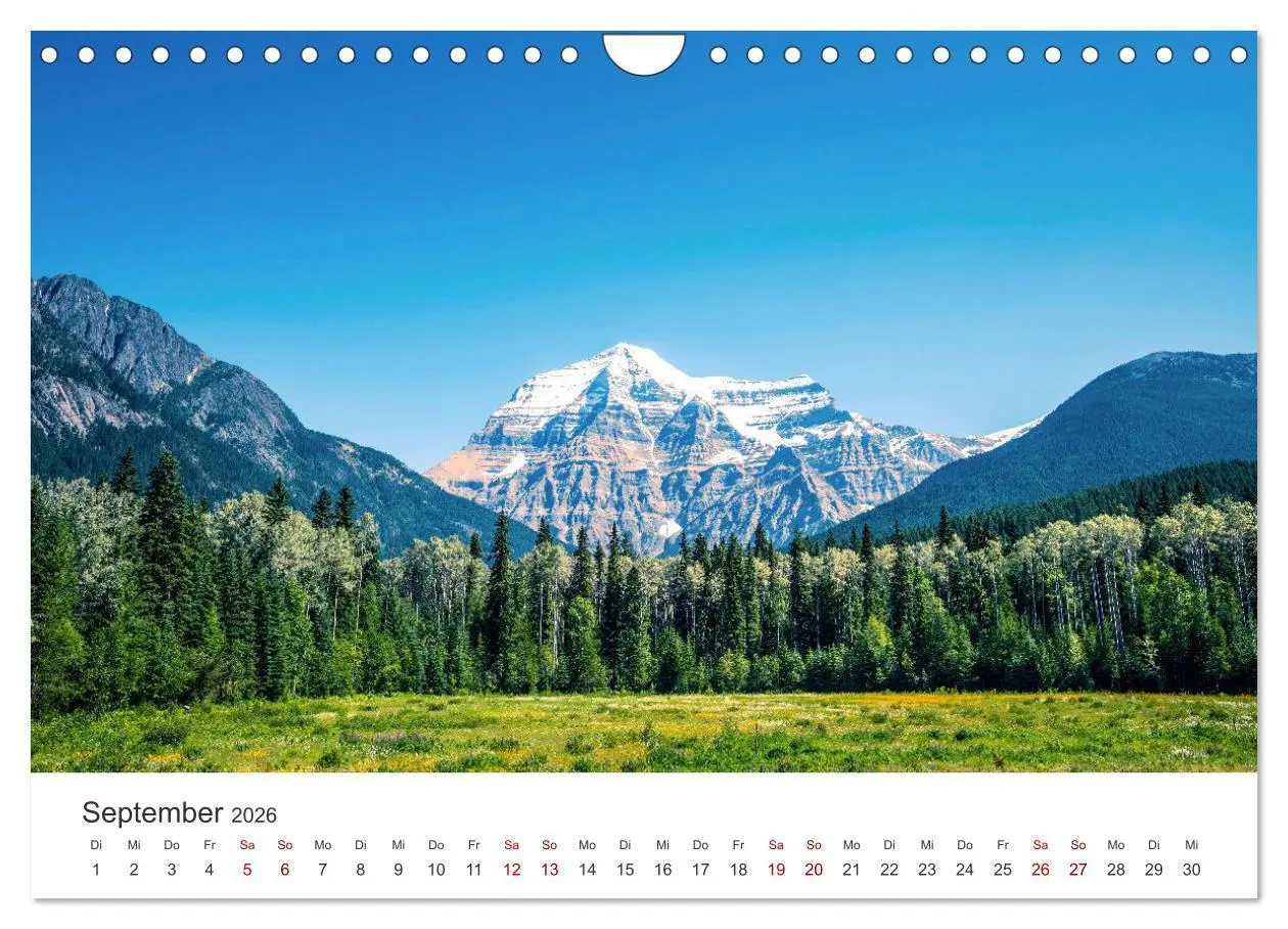 Bild: 9783457550168 | British Columbia - Faszination Kanada (Wandkalender 2026 DIN A4...