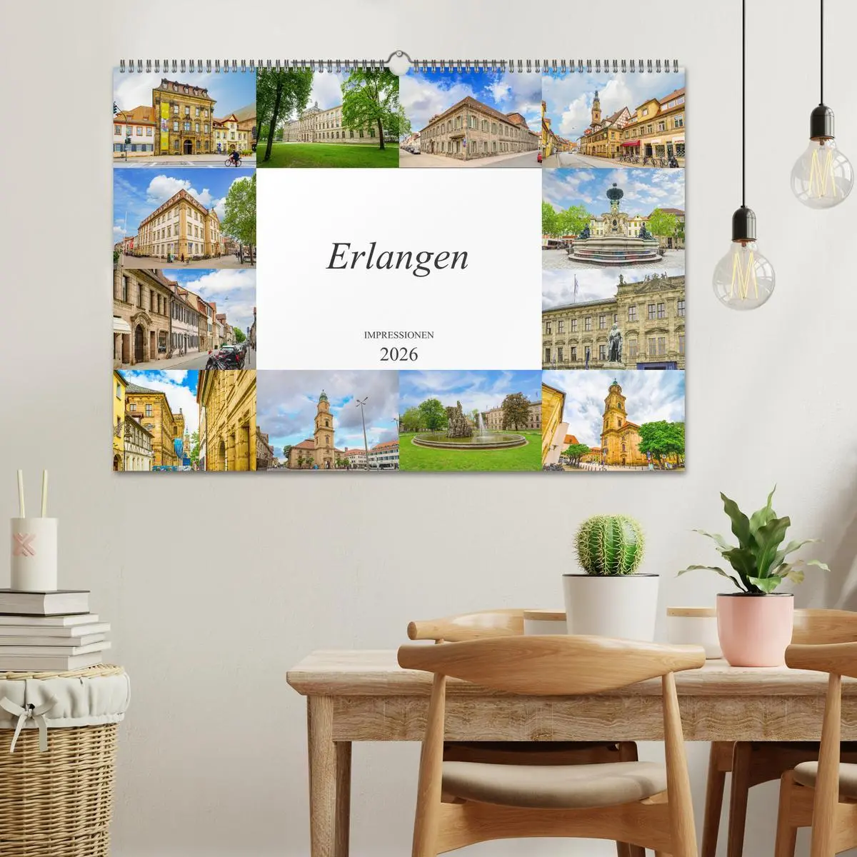 Bild: 9783457790168 | Erlangen Impressionen (Wandkalender 2026 DIN A2 quer), CALVENDO...
