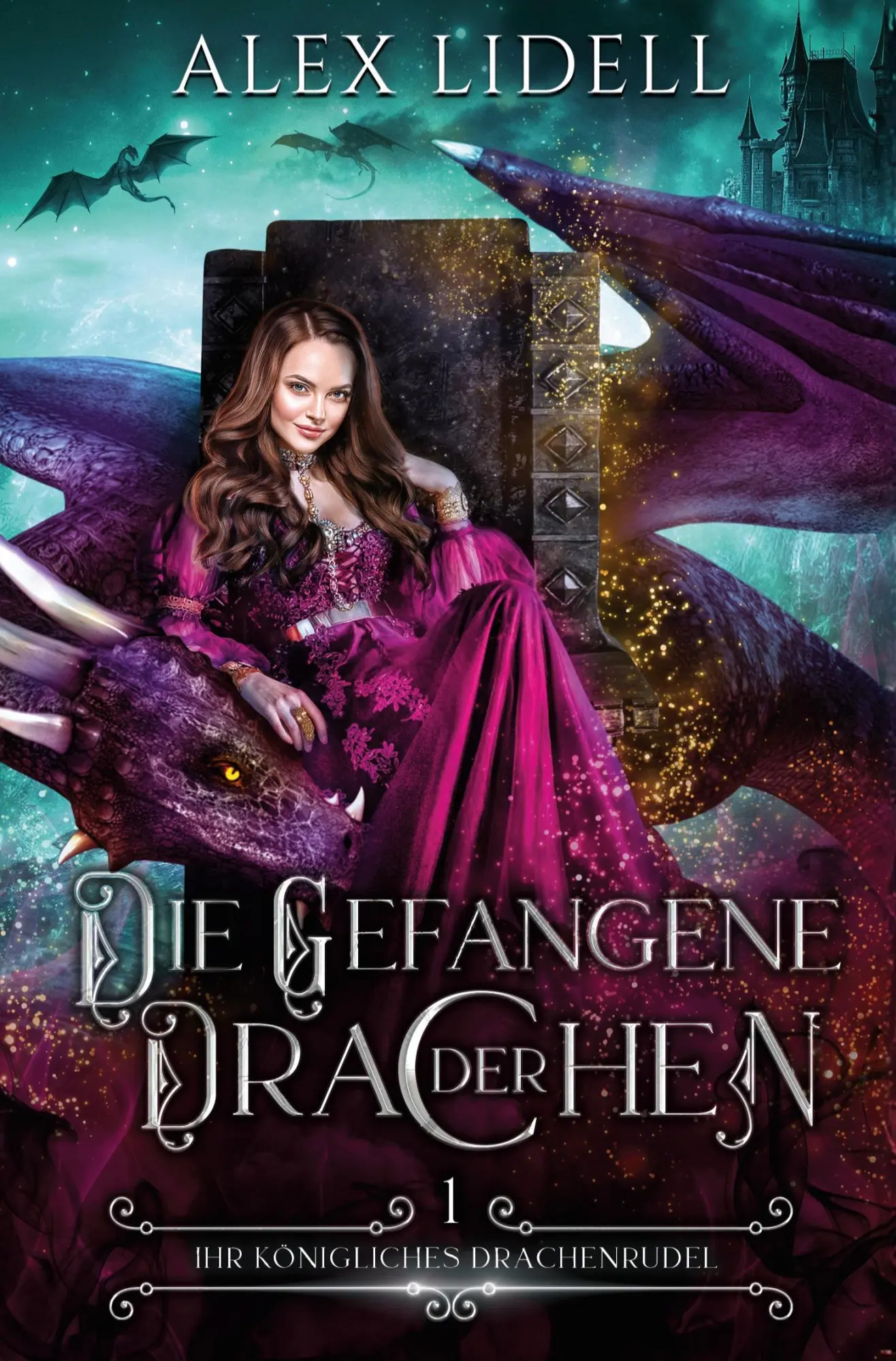 Cover: 9783754620168 | Die Gefangene der Drachen | Fantasy Drachenwandler Liebesroman | Buch