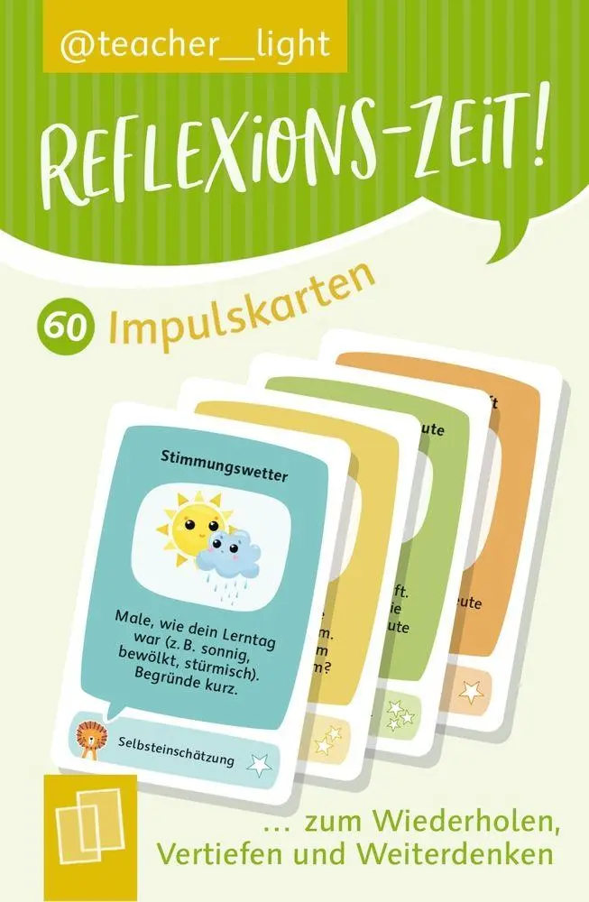 Cover: 9783834670168 | Reflexions-Zeit! 60 Impulskarten zum Wiederholen, Vertiefen und...