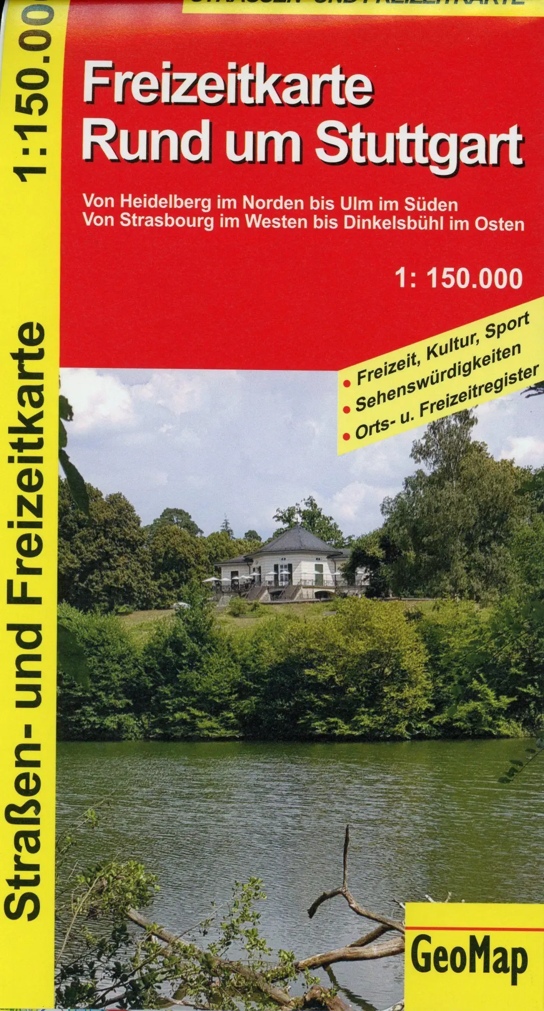 Cover: 9783959650168 | Rund um Stuttgart - Freizeit- und Strassenkarte 1:150.000 | Geo Map