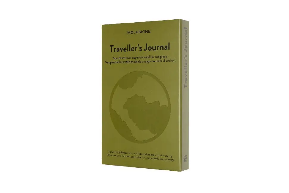 Cover: 8058647620268 | Moleskine Passion Journal Large/A5, Reise, Hard Cover, Dunkelgrün