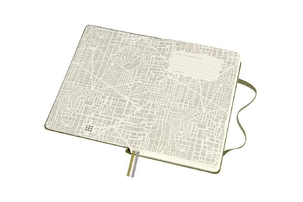 Bild: 8058647620268 | Moleskine Passion Journal Large/A5, Reise, Hard Cover, Dunkelgrün
