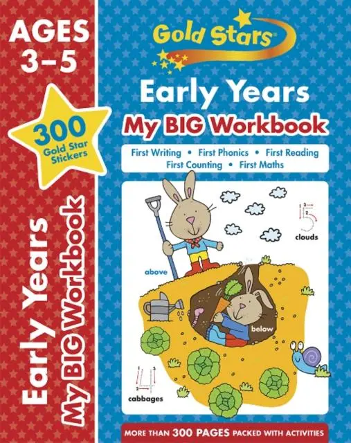 Cover: 9781646380268 | Gold Stars Early Years My BIG Workbook (Includes 300 gold star...