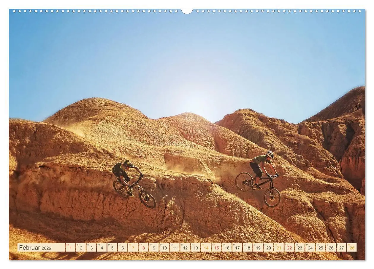 Bild: 9783457920268 | Mountainbike extrem (Wandkalender 2026 DIN A2 quer), CALVENDO...