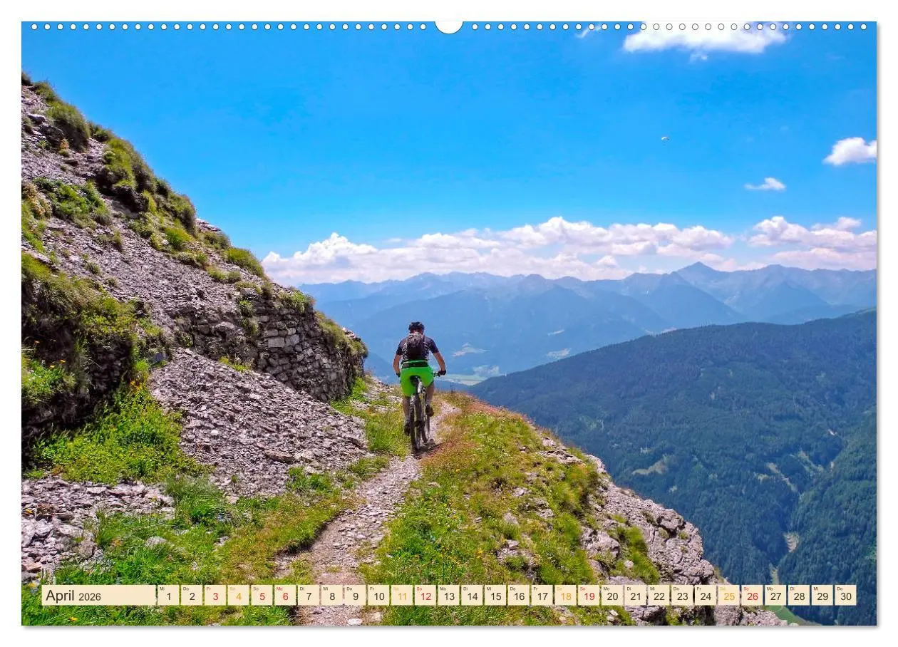 Bild: 9783457920268 | Mountainbike extrem (Wandkalender 2026 DIN A2 quer), CALVENDO...