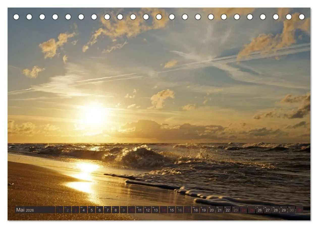 Bild: 9783516180268 | Die perfekte Welle (Tischkalender 2026 DIN A5 quer), CALVENDO...