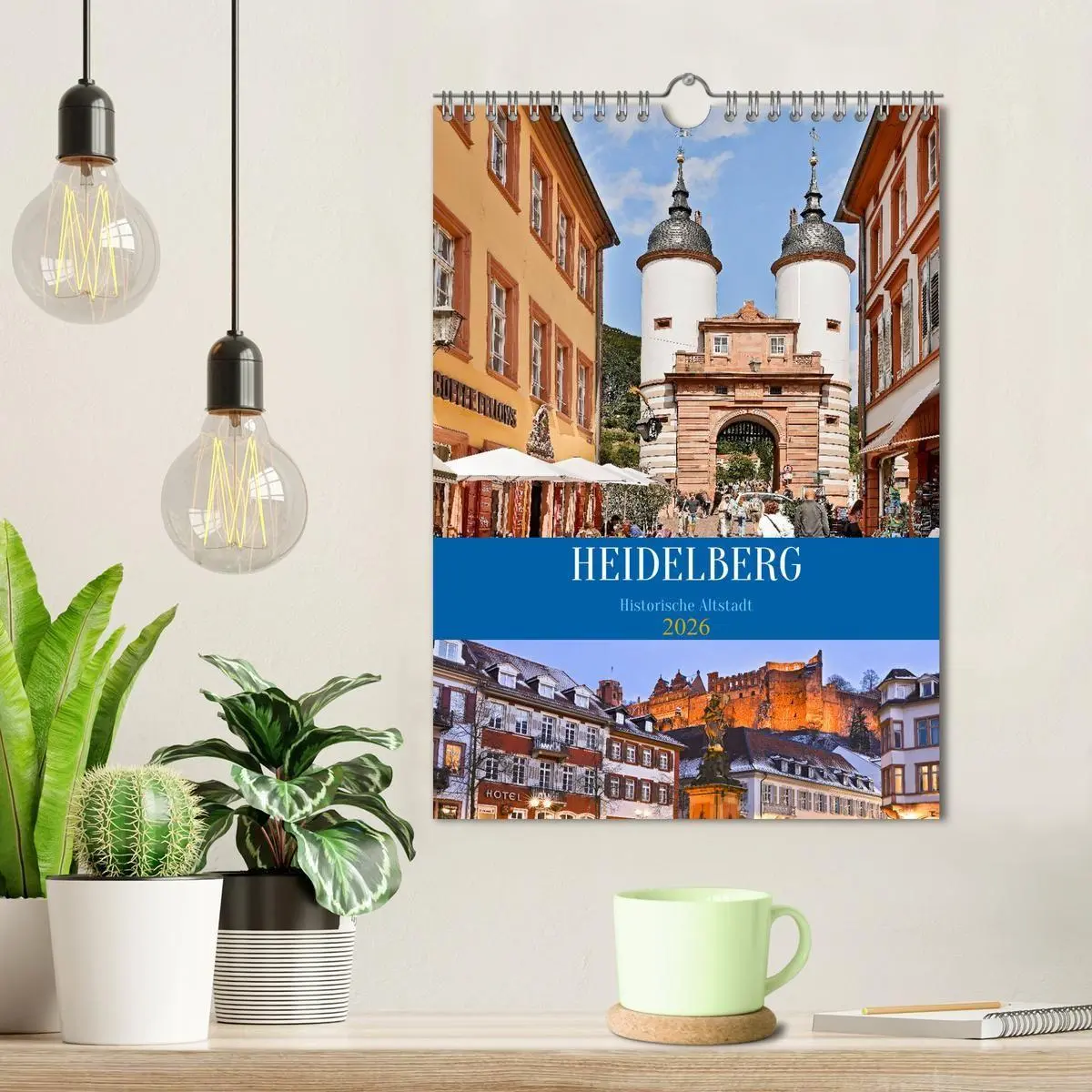 Bild: 9783516700268 | Heidelberg - Historische Altstadt (Wandkalender 2026 DIN A4 hoch),...