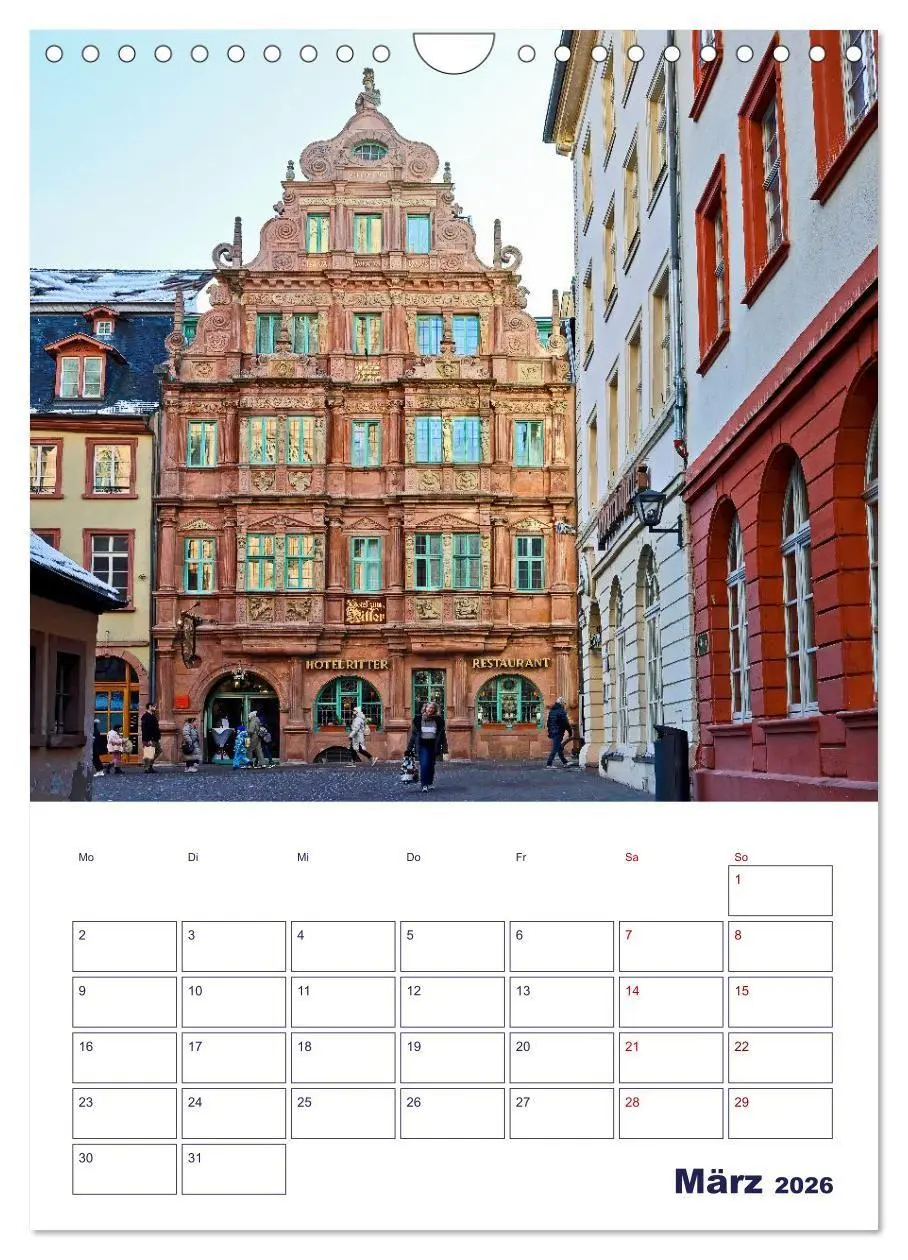 Bild: 9783516700268 | Heidelberg - Historische Altstadt (Wandkalender 2026 DIN A4 hoch),...