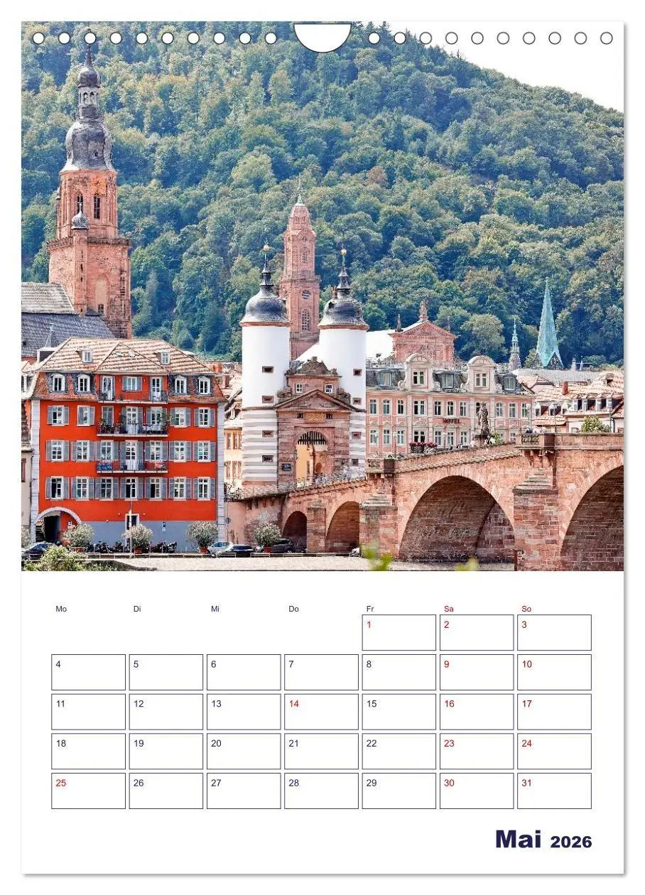 Bild: 9783516700268 | Heidelberg - Historische Altstadt (Wandkalender 2026 DIN A4 hoch),...