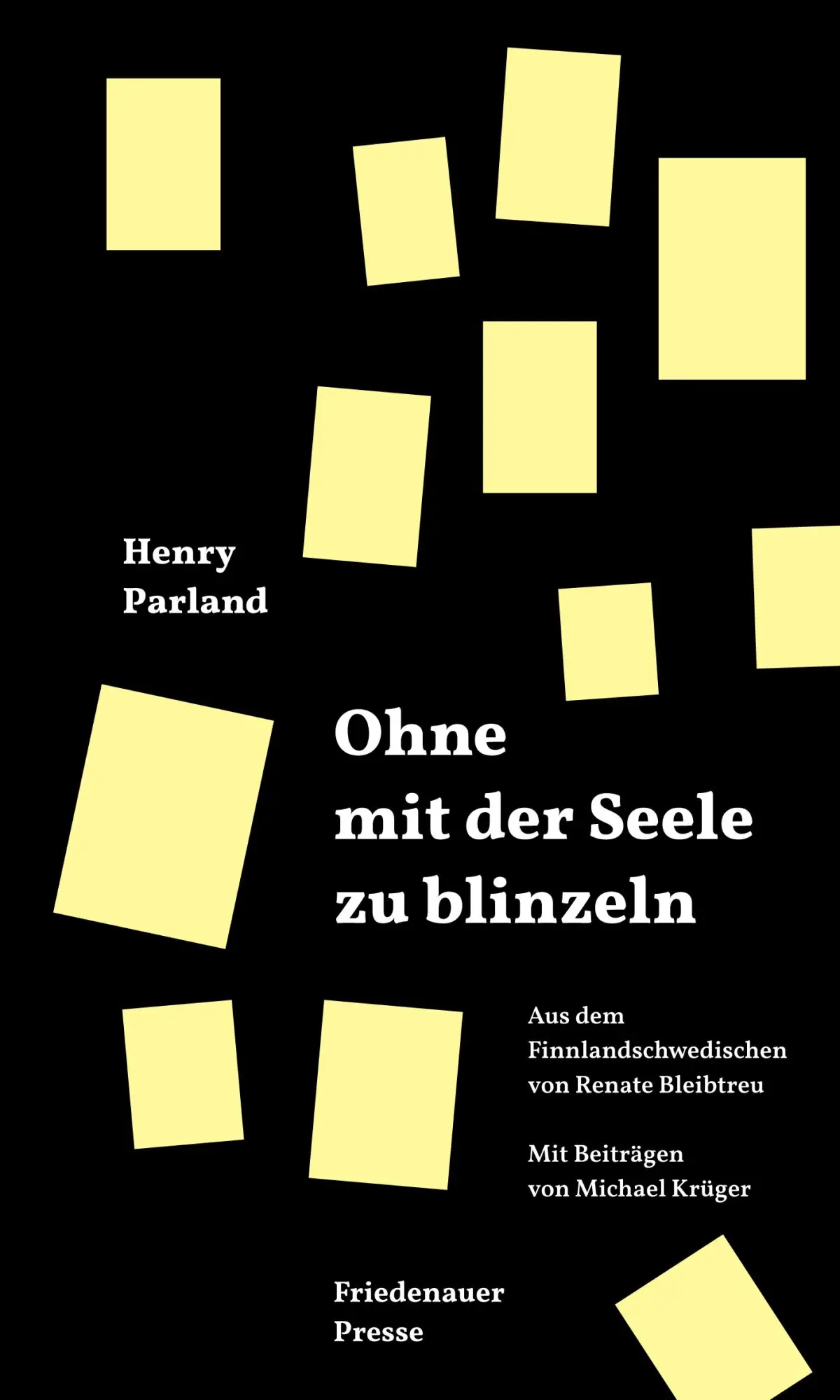 Cover: 9783751880268 | Ohne mit der Seele zu blinzeln | Henry Parland | Buch | 311 S. | 2024